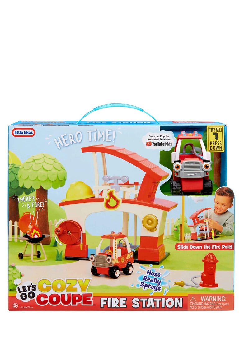 Let’s Go Cozy Coupe Fire Station