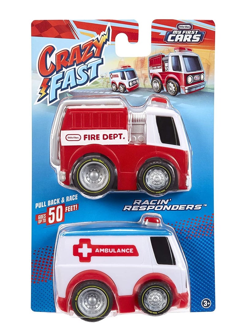 Crazy Fast Cars Pack of 2 Racing Responders