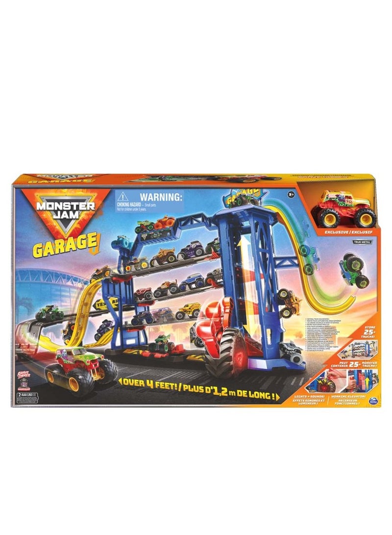 Monster Garage 1:64 Scale Playset