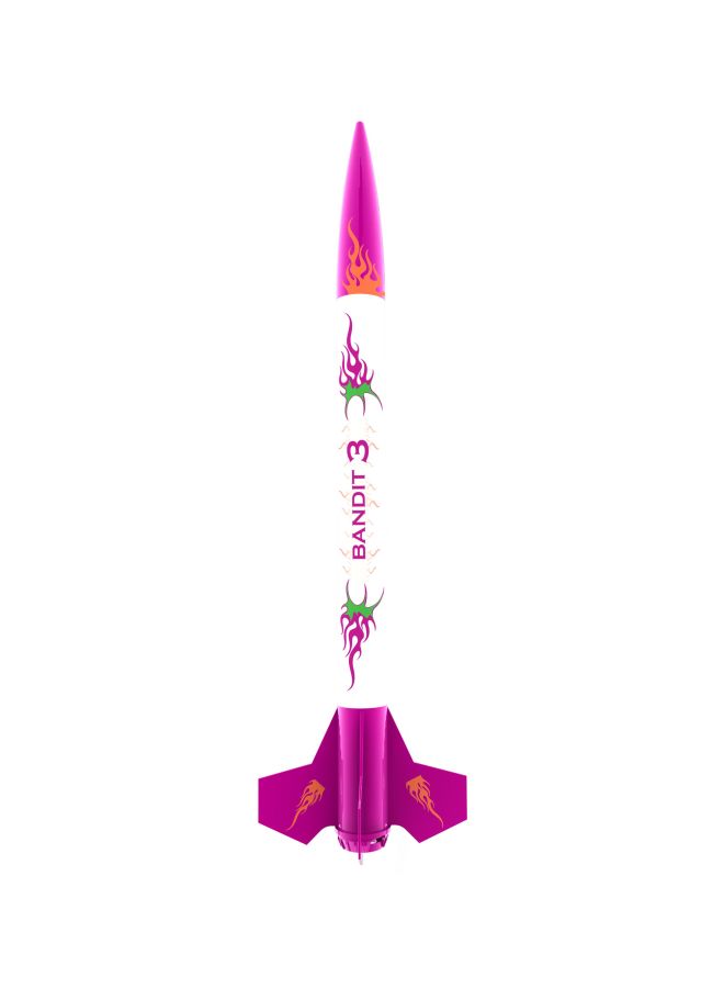 3-Piece Bandits Model Rocket Kit 2435 6inch