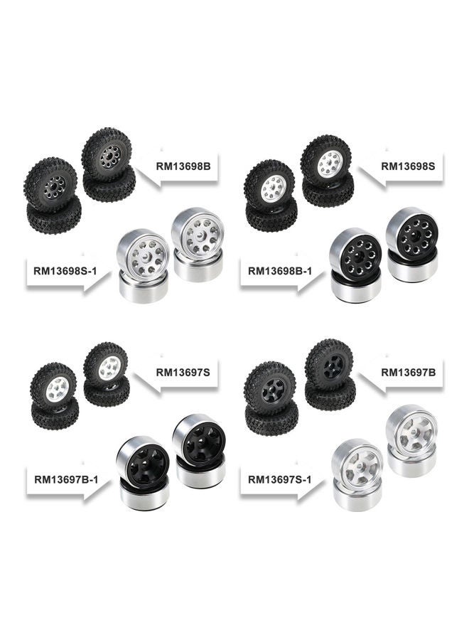 4-Piece Aluminum Alloy Wheel Rims