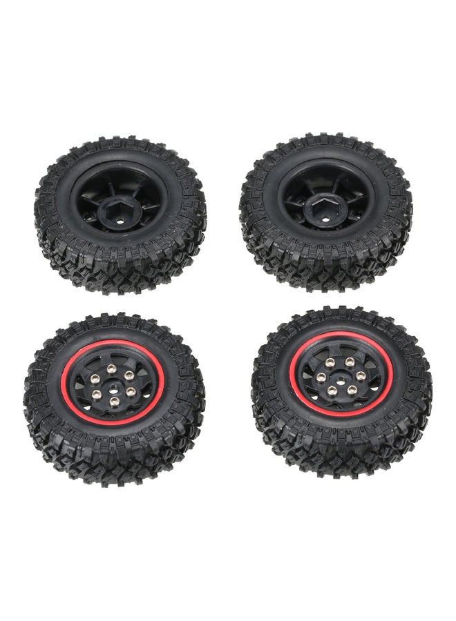 4-Piece RC Rubber Tires