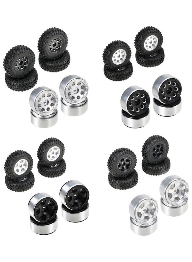 4-Piece RC Car Tires