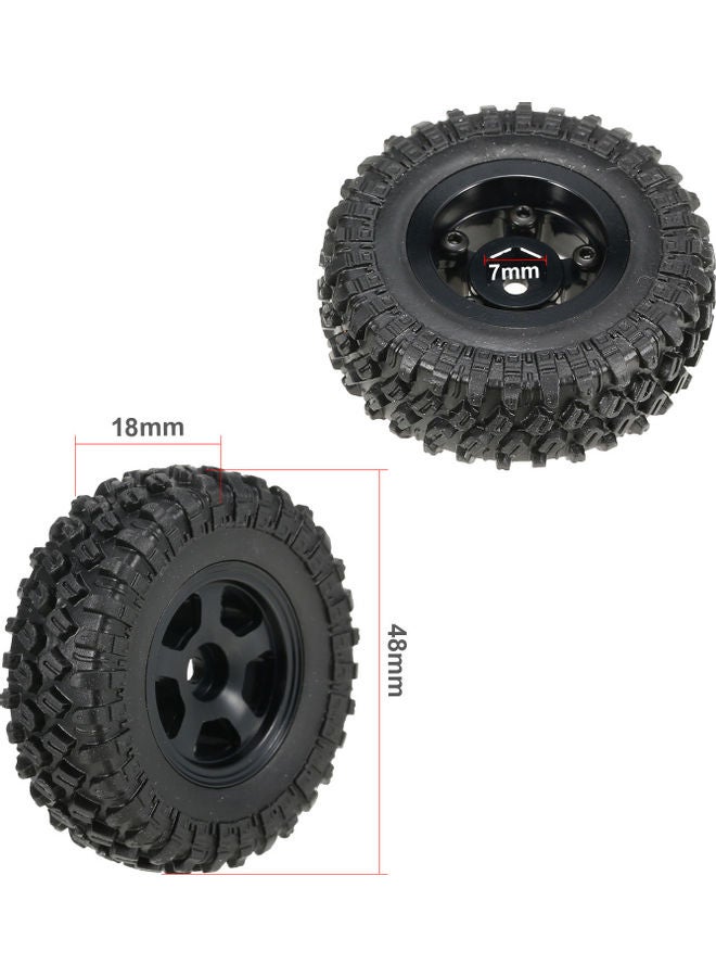 4-Piece RC Car Tires
