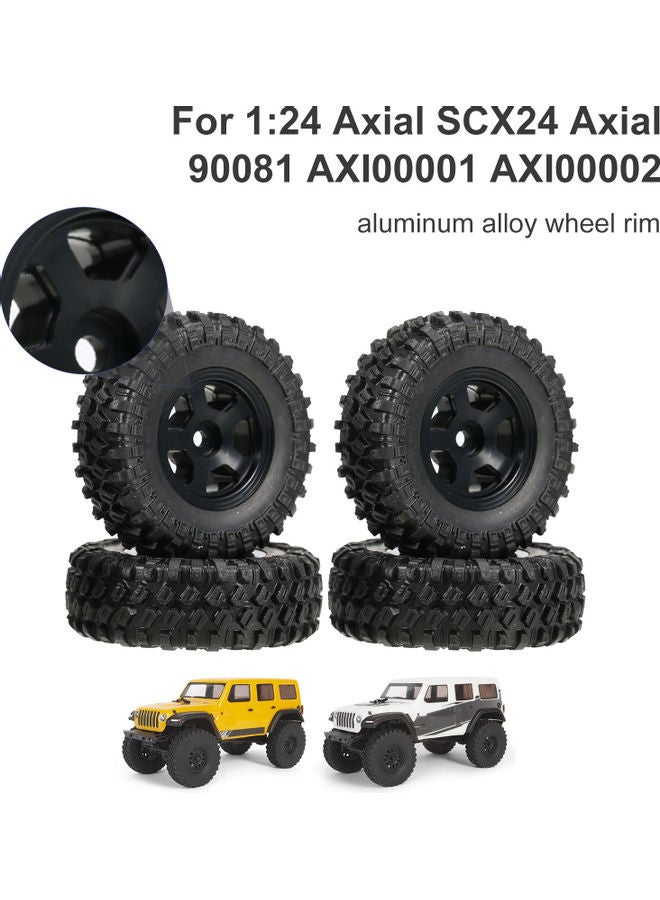 4-Piece RC Car Tires