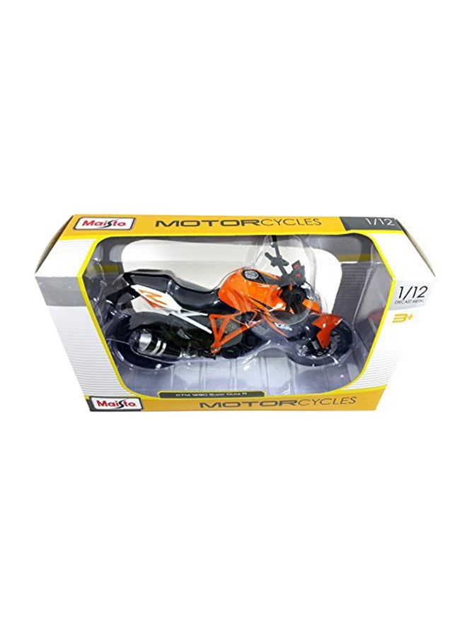 KTM 1290 Super Duke R, 1: 12 Scale 10x5x8cm