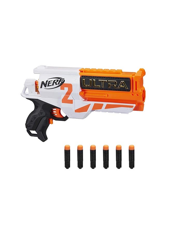 Nerf Ultra Two Motorized Blaster -- Fast-Back Reloading -- Includes 6 Nerf Ultra Darts -- Compatible Only With Nerf Ultra Darts