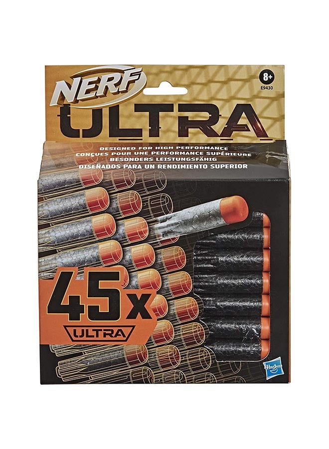 Nerf Ultra 45-Dart Refill Pack -- Includes 45 Official Nerf Ultra Darts For Nerf Ultra Blasters -- Compatible Only With Nerf Ultra Blasters