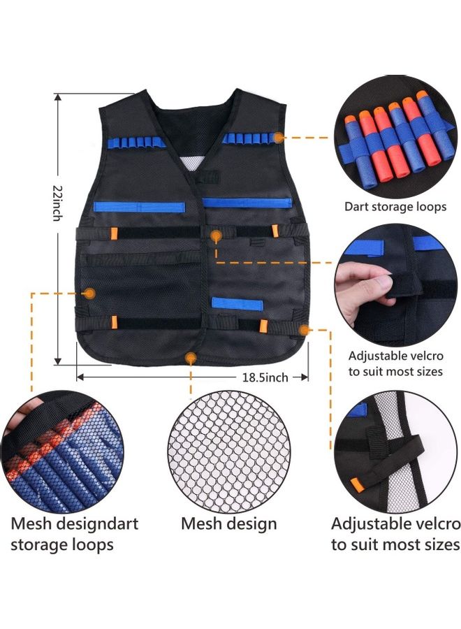 Nerf Series Elite Tactical Vest Kit For Two Teams