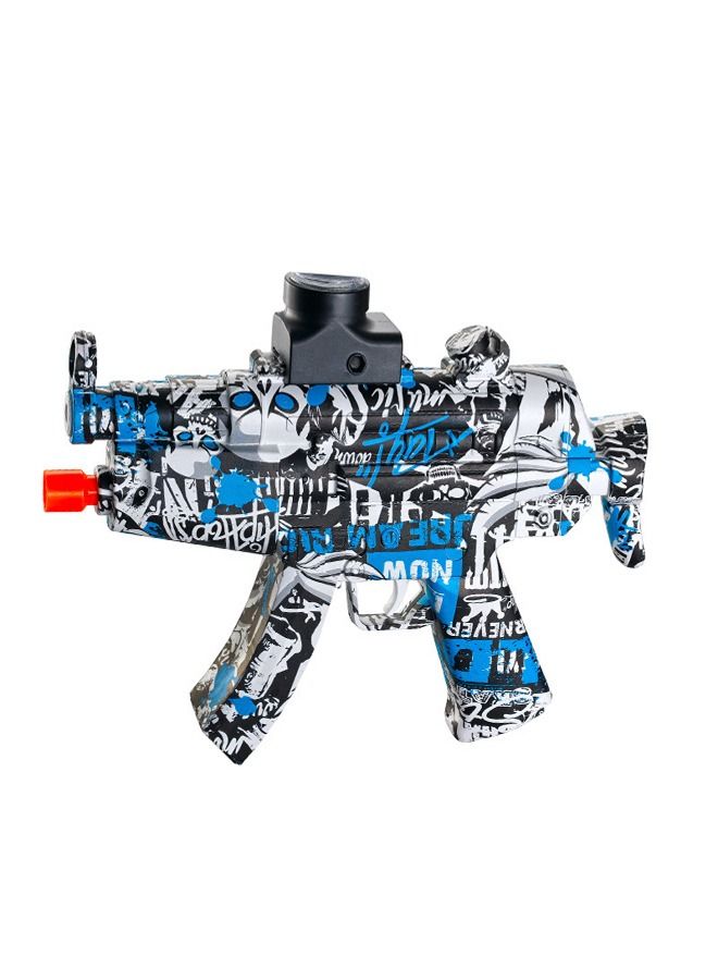 MP5 Shape Electric Automatic Hydrogel Balls Blaster Gun with Safety Goggles and 35000 Gel Balls for Outdoor Activity