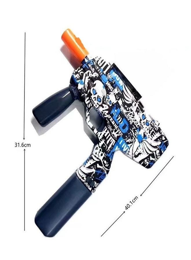 MP9 Shape Electric Automatic Hydrogel Balls Blaster Gun with Safety Goggles and 5000 Gel Balls for Outdoor Activity