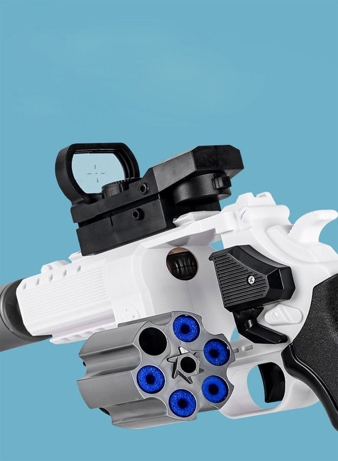 Outdoor Electric Shooting Soft Bullets Revolver Shotgun Toy for Kids
