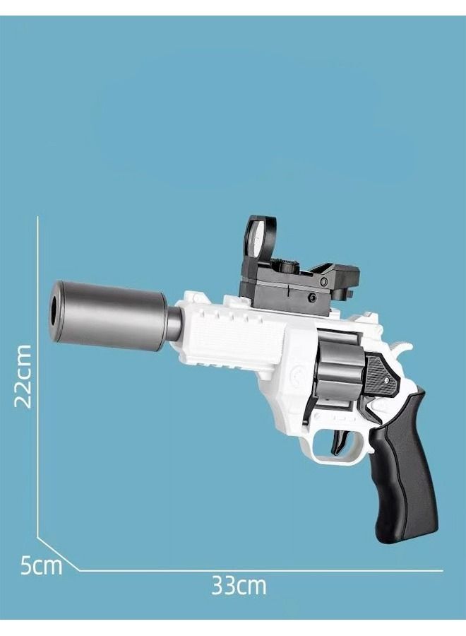 Outdoor Electric Shooting Soft Bullets Revolver Shotgun Toy for Kids