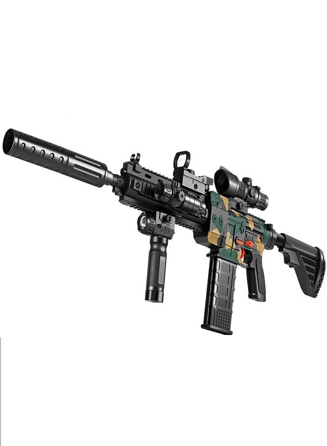M416 Camouflage Electric Burst Soft Bullets Assault Rifle Gun for Outdoor Play