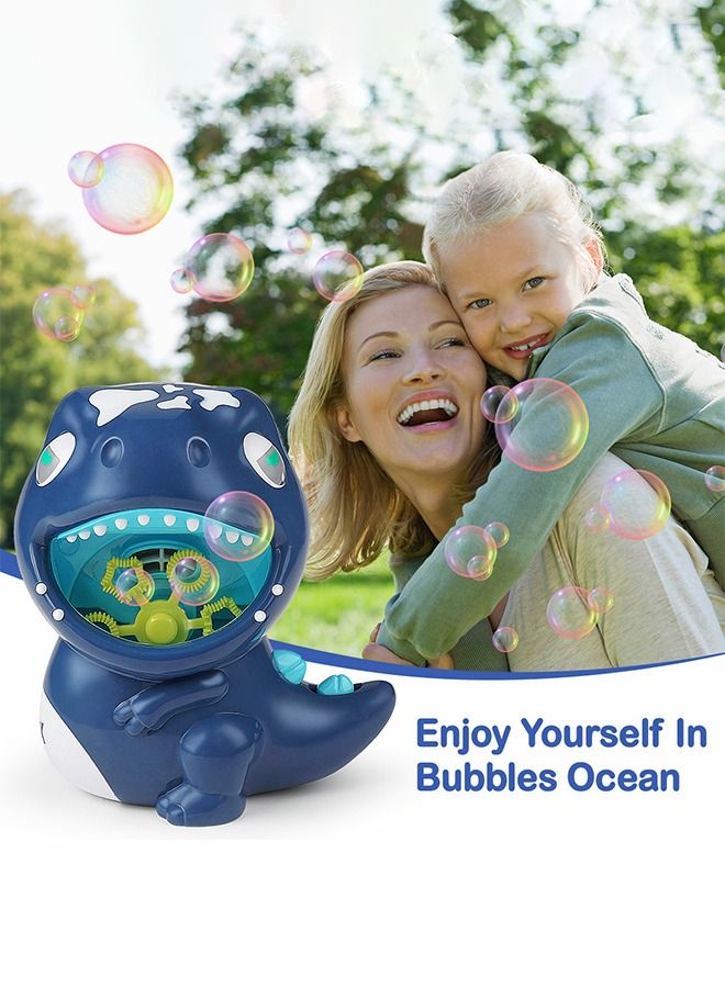 Dinosaur Bubble Machine, Automatic Bubble Blower Dinosaur Toys, Summer Outdoor Toys, Camping, Party Supplies Bubble Toys