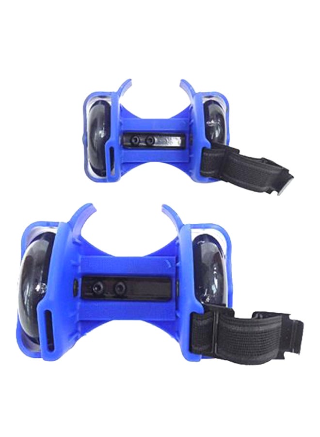 Flash Roller Skate Shoes Scooter Flashing Wheels Toys Blue