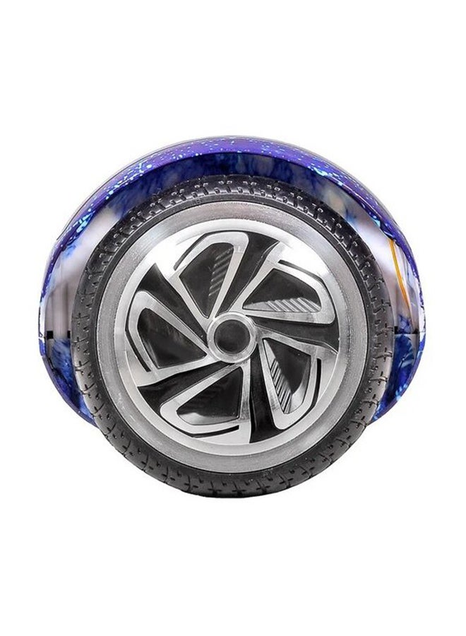 Two Wheels Self Balance Electric Scooter With LED Light Indoor And Outdoor Multicolour 18×58×17cm