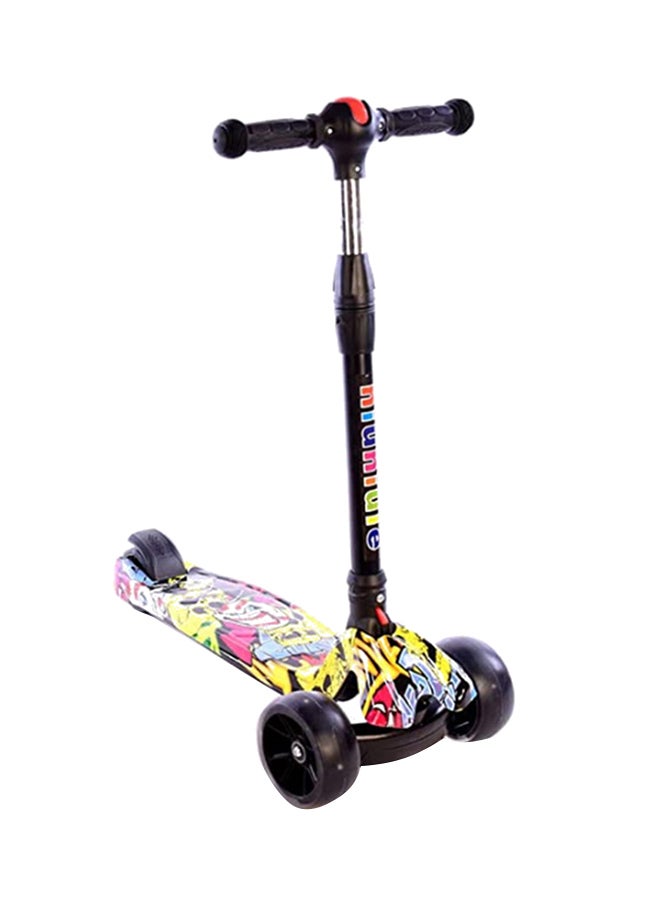 3-Wheel Adjustable Scooter With LED Light