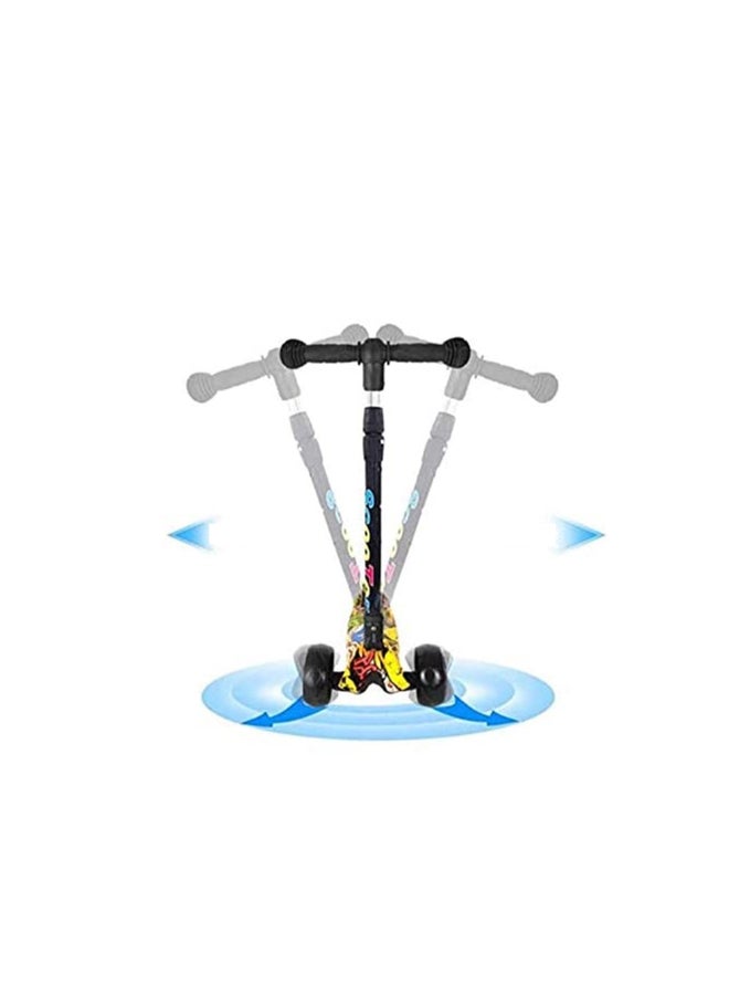 3-Wheel Adjustable Scooter With LED Light