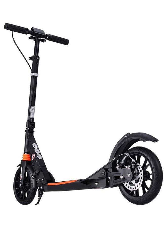 Non-electric Foldable Front & Rear Shock-Absorbing System Scooter 98x104x38cm 98x104x38cm
