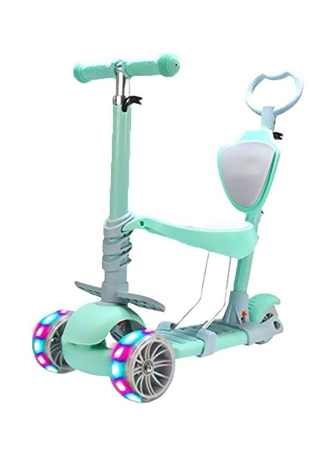 Kids Kick Scooter With Adjustable And Sleek Foldable Design, For Ages 3+ Years Blue