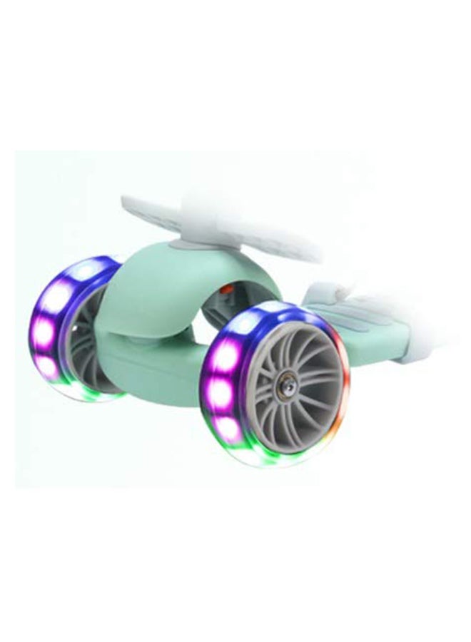 Kids Kick Scooter With Adjustable And Sleek Foldable Design, For Ages 3+ Years Blue