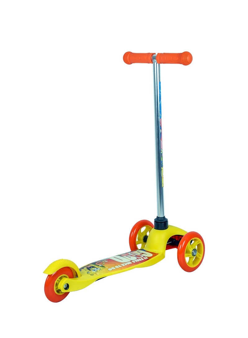 3 Wheel Kick Scooter-Sponge Bob 60x14.5x27.5cm