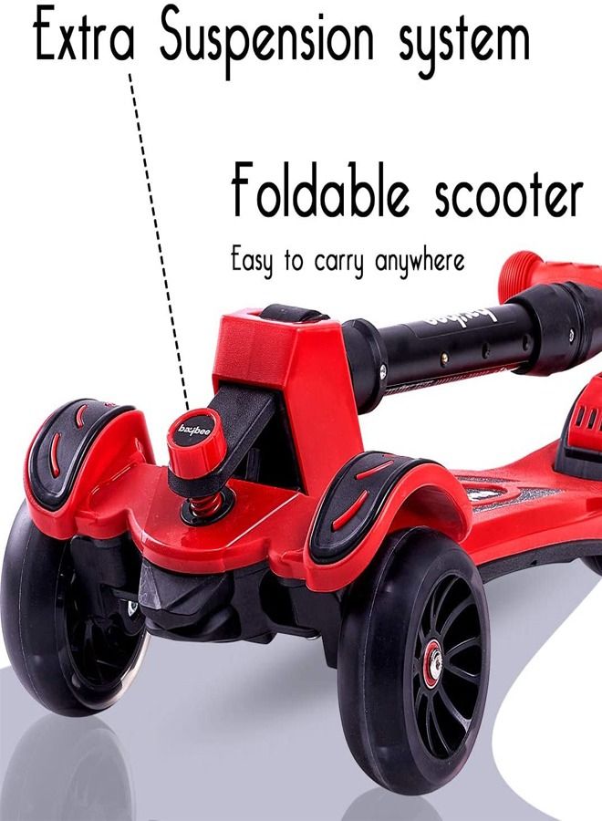 Penta Skate Scooter For Kids 3 Wheel – Red