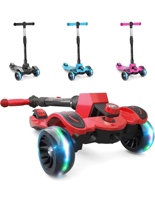 Penta Skate Scooter For Kids 3 Wheel – Red