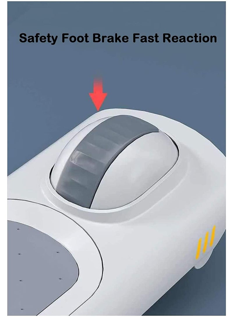 Kids Kick Scooter 5 in 1 Foldable with 3 LED Light Wheels Seat and Kids Music(Pink)