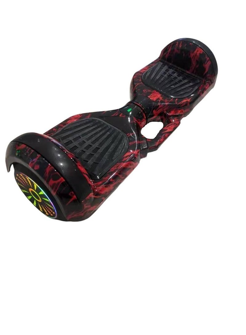 D1 6.5 inch 2 Wheel Smart Balance Hover Board Connected 350W LED Lights Self Balancing Electric Hoverboard