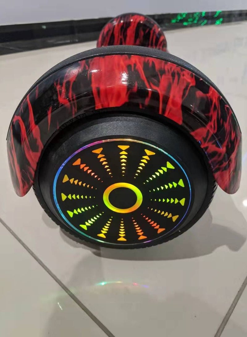 D1 6.5 inch 2 Wheel Smart Balance Hover Board Connected 350W LED Lights Self Balancing Electric Hoverboard