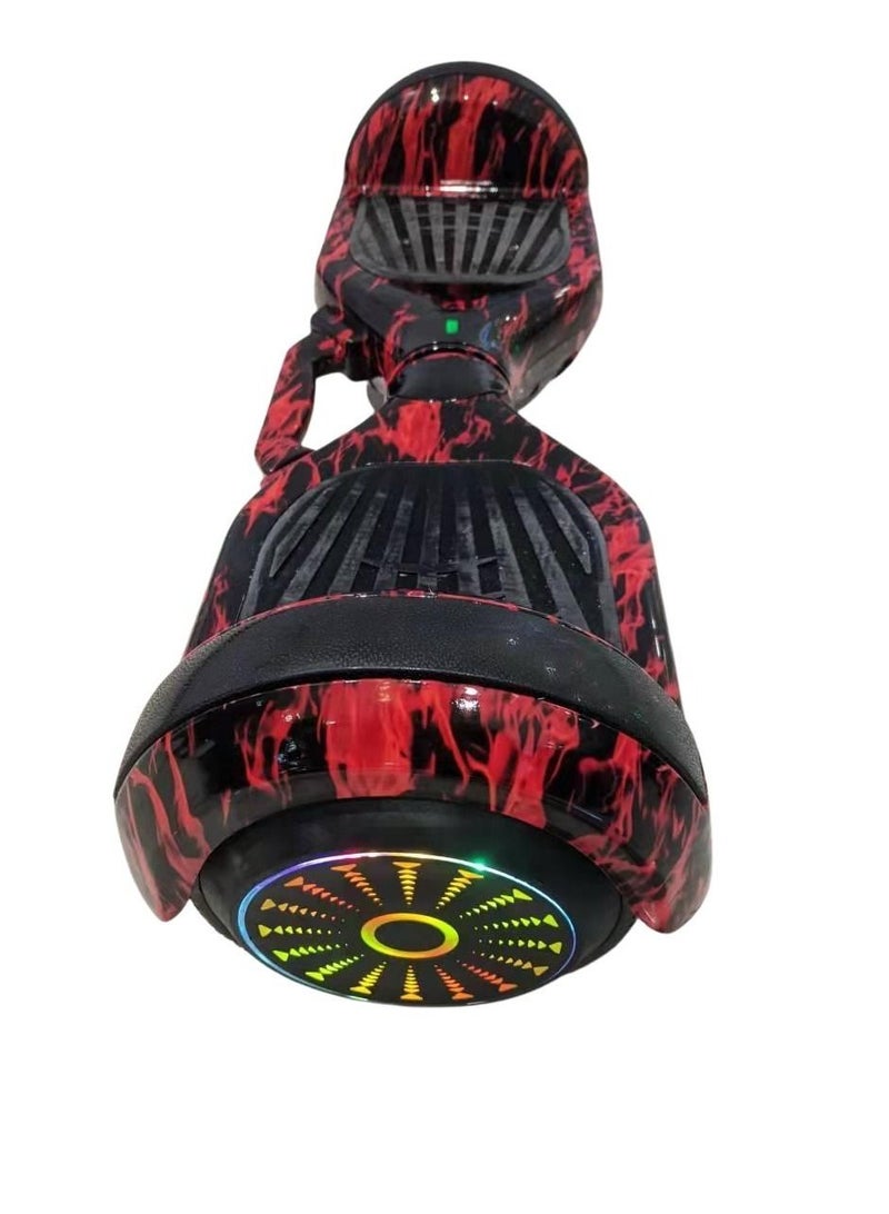 D1 6.5 inch 2 Wheel Smart Balance Hover Board Connected 350W LED Lights Self Balancing Electric Hoverboard