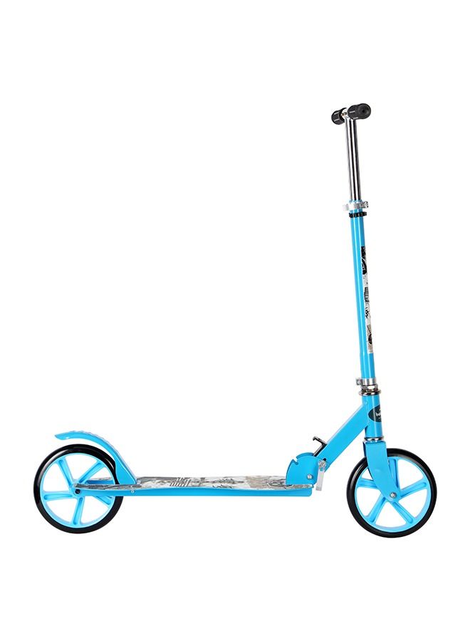 Kids Foldable Scooter With 2 Big Wheel - Blue