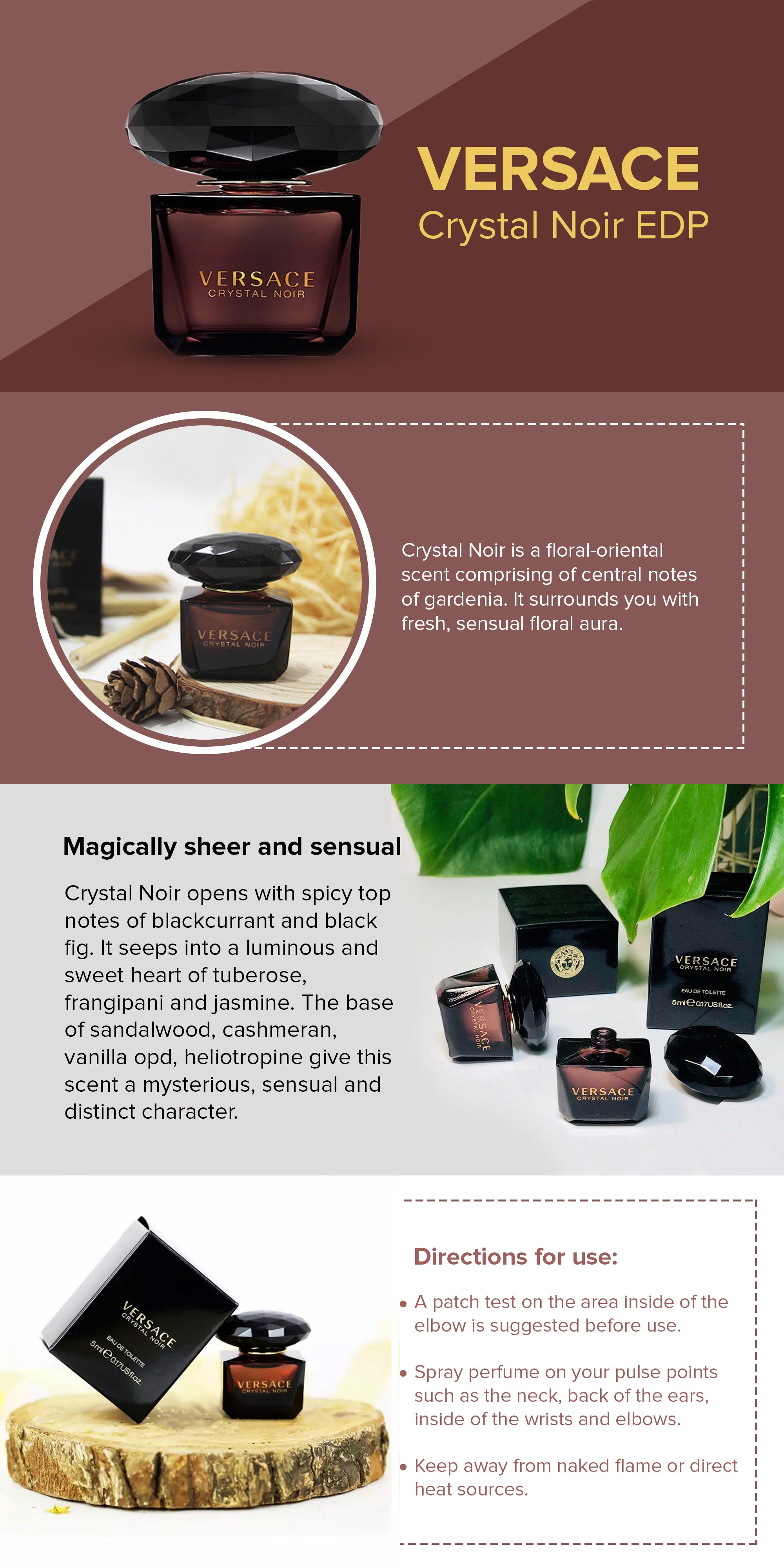 Crystal Noir EDT Spray 90ml