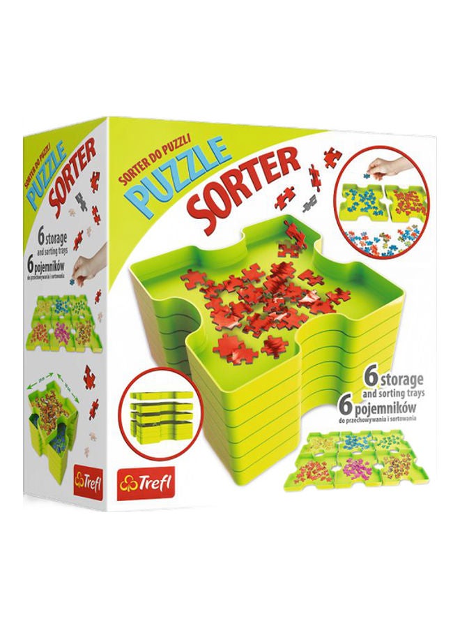 6-Piece Sorter Do Puzzle Tray 190x190cm