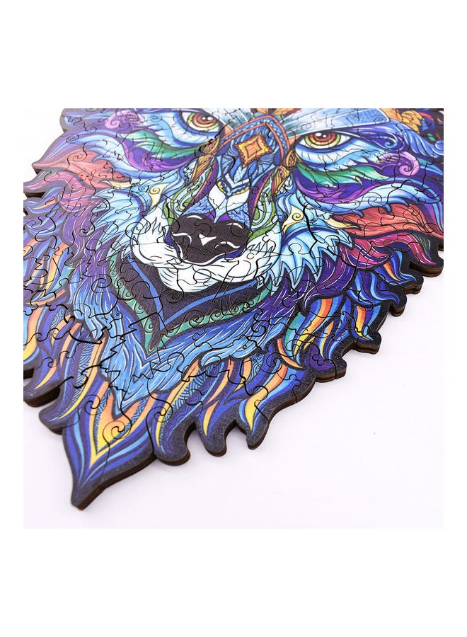150-Piece Animal Shaped Wooden Jigsaw Puzzle Set