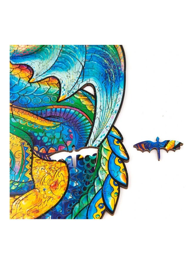118-Piece Animal Shaped Wooden Jigsaw Puzzle Set
