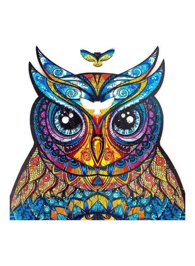 96-Piece Animal Shape Wooden Jigsaw Puzzle