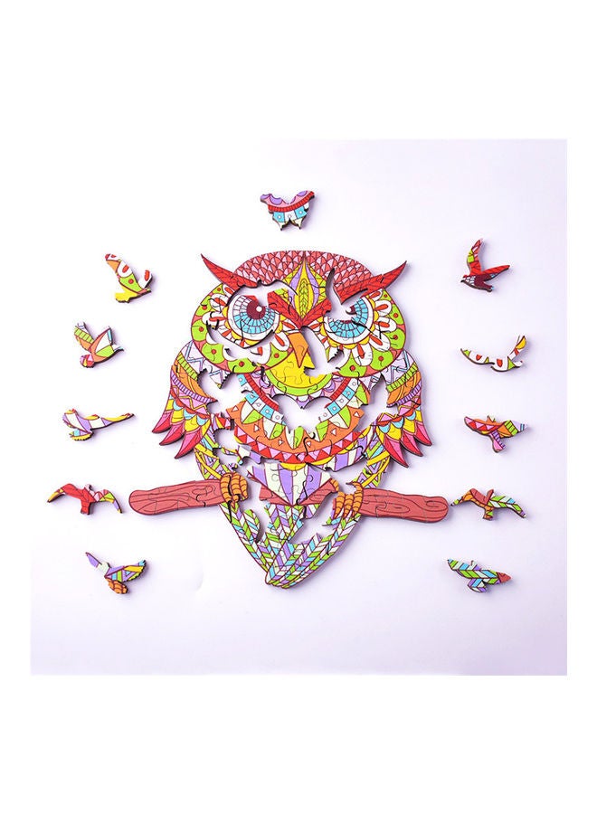 170-Piece Animal Shape Wooden Jigsaw Puzzle