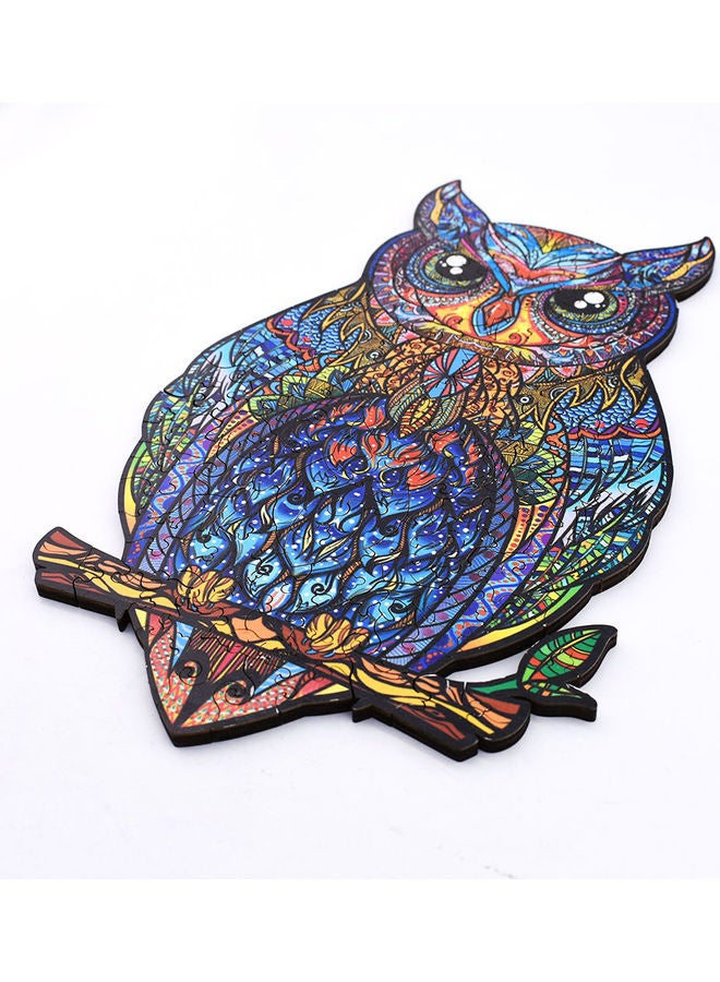 200-Piece Animal Shaped Wooden Jigsaw Puzzle Set