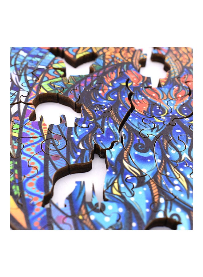 200-Piece Animal Shaped Wooden Jigsaw Puzzle Set