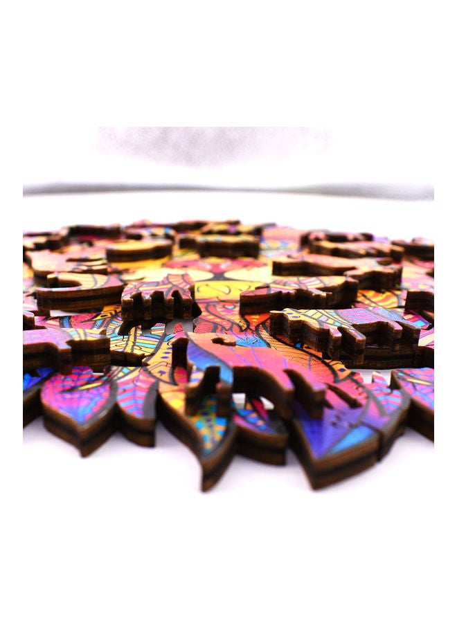 100-Piece Animal Shaped Wooden Jigsaw Puzzle Set