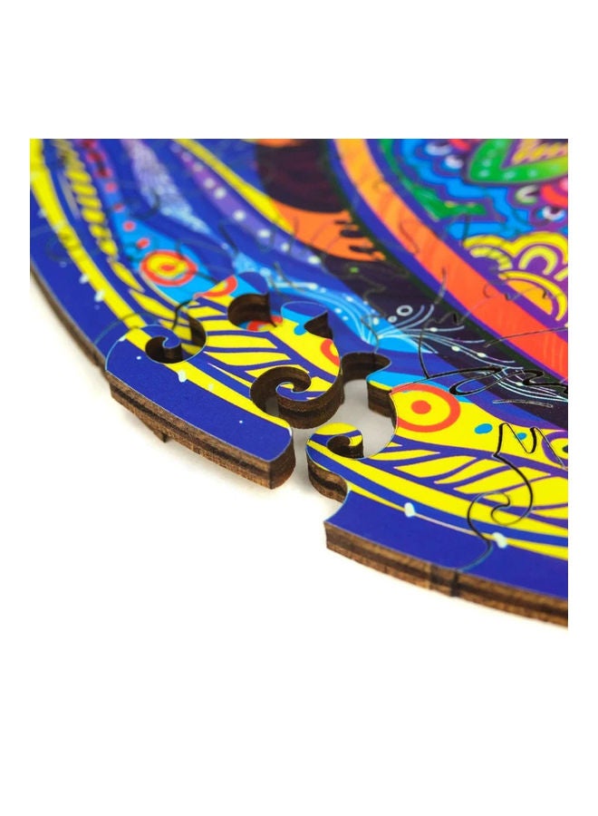 93-Piece Animal Shaped Wooden Jigsaw Puzzle