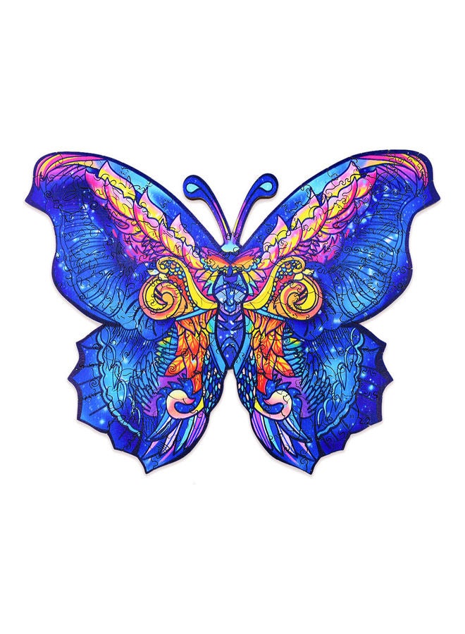 150-Piece Animal Shaped Wooden Jigsaw Puzzle