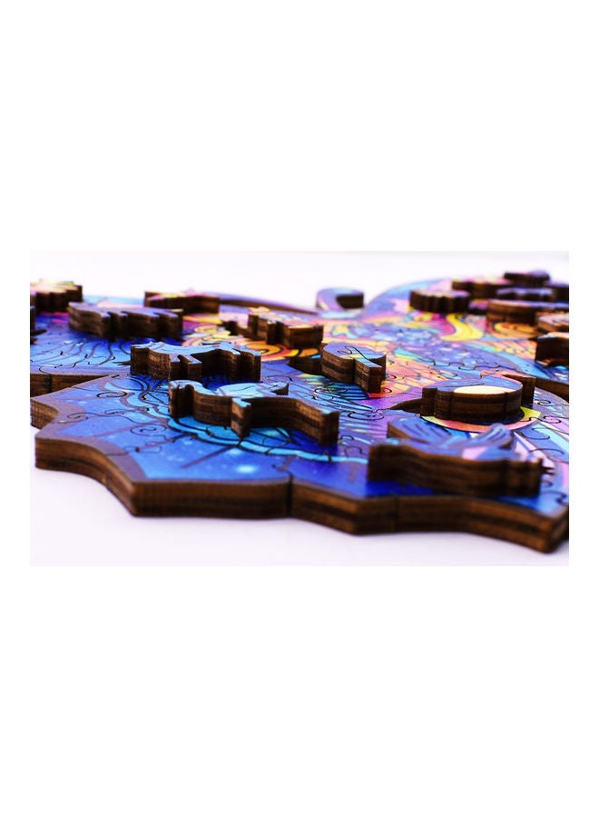 150-Piece Animal Shaped Wooden Jigsaw Puzzle