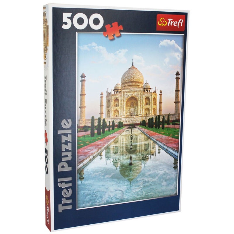 500-Piece Taj Mahal Jigsaw Puzzle Set 37164 48x34cm