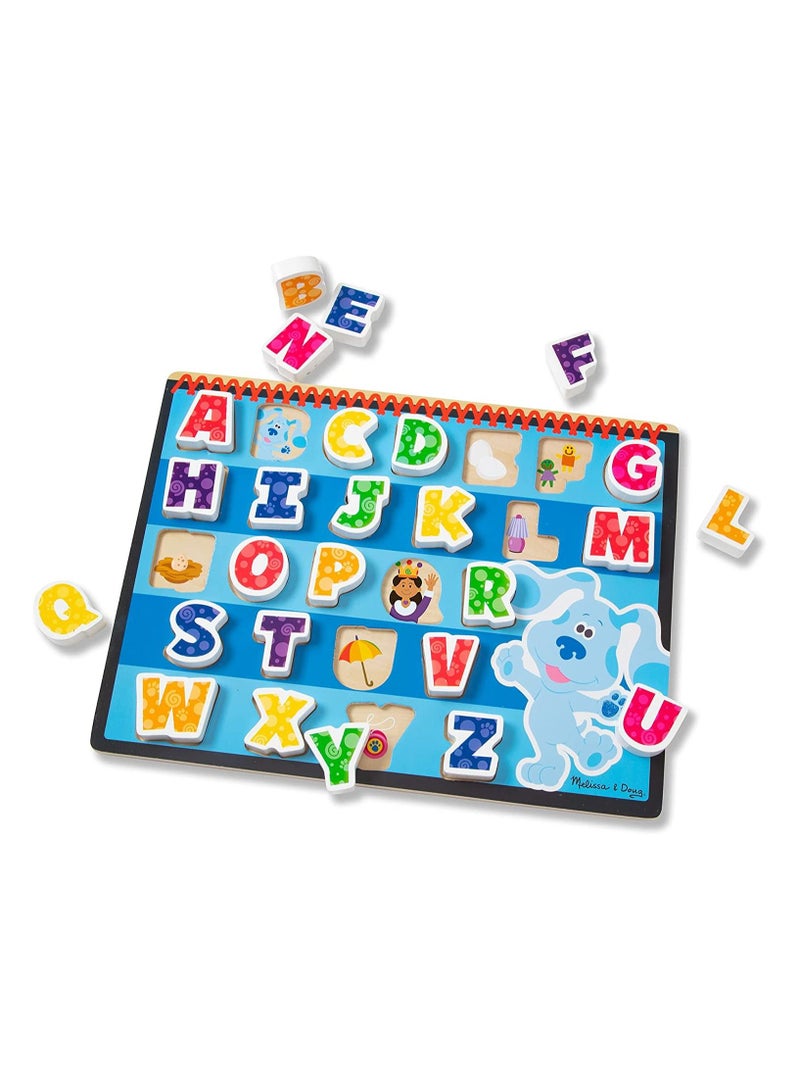 Blues Clues & You Wooden Chunky Alphabet Puzzle - 26 Pieces