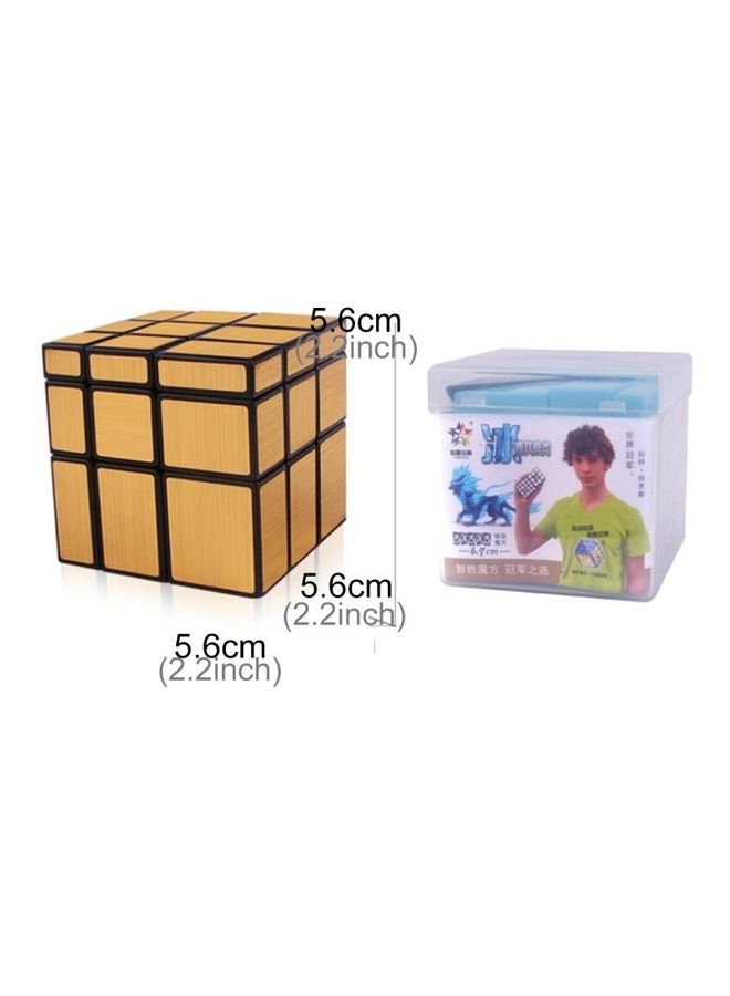 Zhisheng Ice Unicorn Brushed Mirror Brain Speed Puzzle Magic Cube