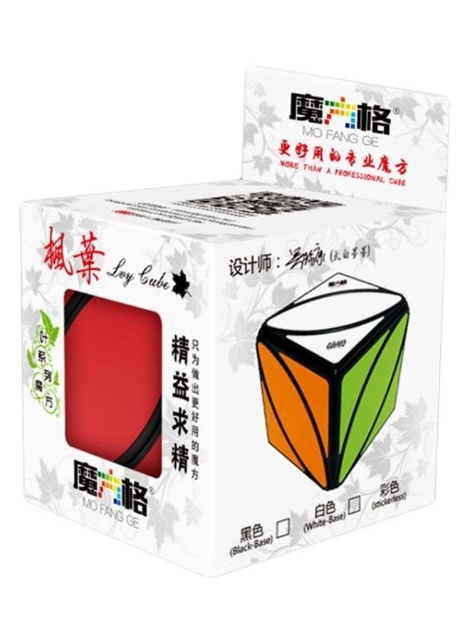 Maple Leaf Shaped Smooth Rubik Cube Puzzle Fun Toy